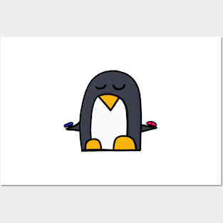 Red Pill / Blue Pill - Penguin from the Matrix Posters and Art